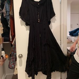 Free people long flowy dress